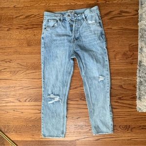 High Rise Distressed “Kason” Jeans